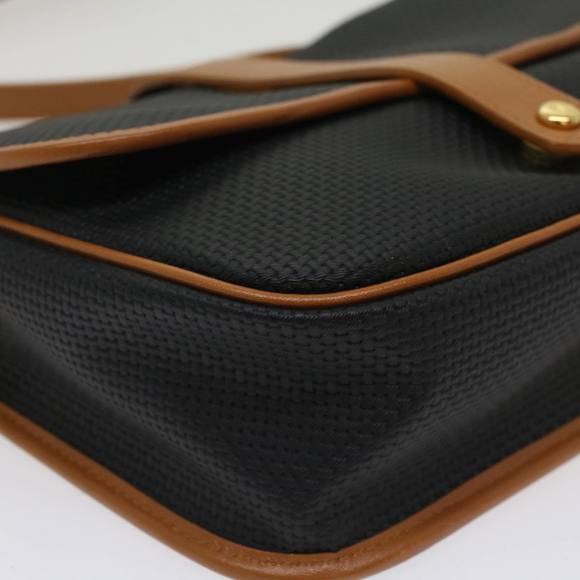 SAINT LAURENT Shoulder Bag PVC Leather Black Auth am4843 - Picture 14 of 16